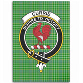 Currie Tartan Crest Area Rug